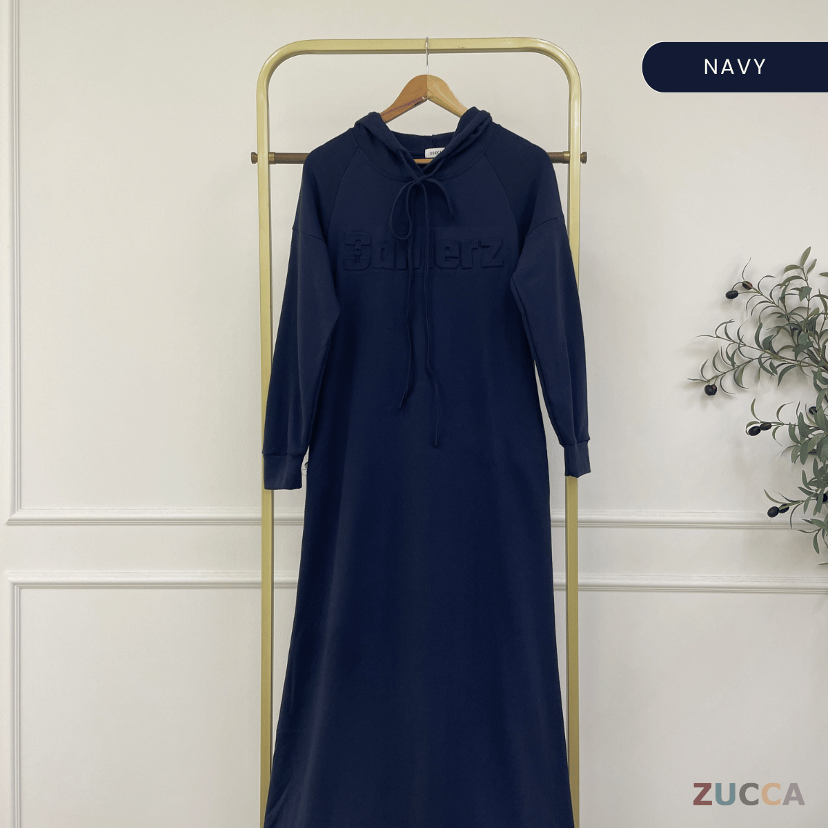 ZUCCA NAURA HOODIE DRESS - MA086 TOP