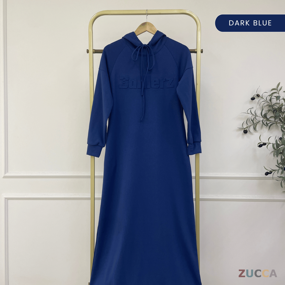 ZUCCA NAURA HOODIE DRESS - MA086 TOP