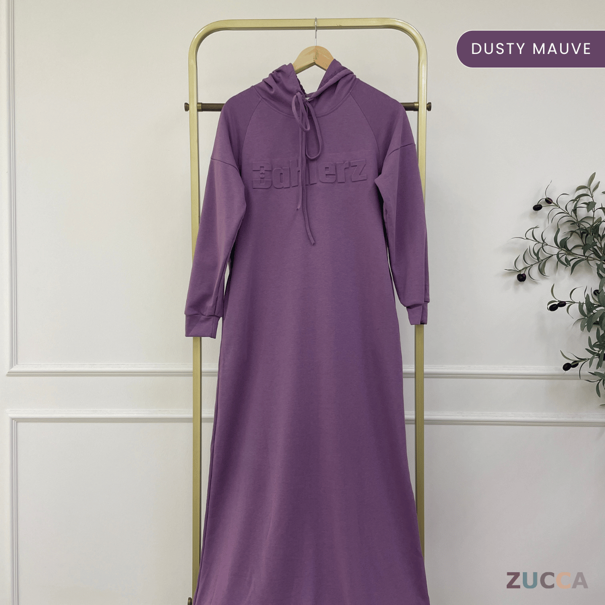 ZUCCA NAURA HOODIE DRESS - MA086 TOP