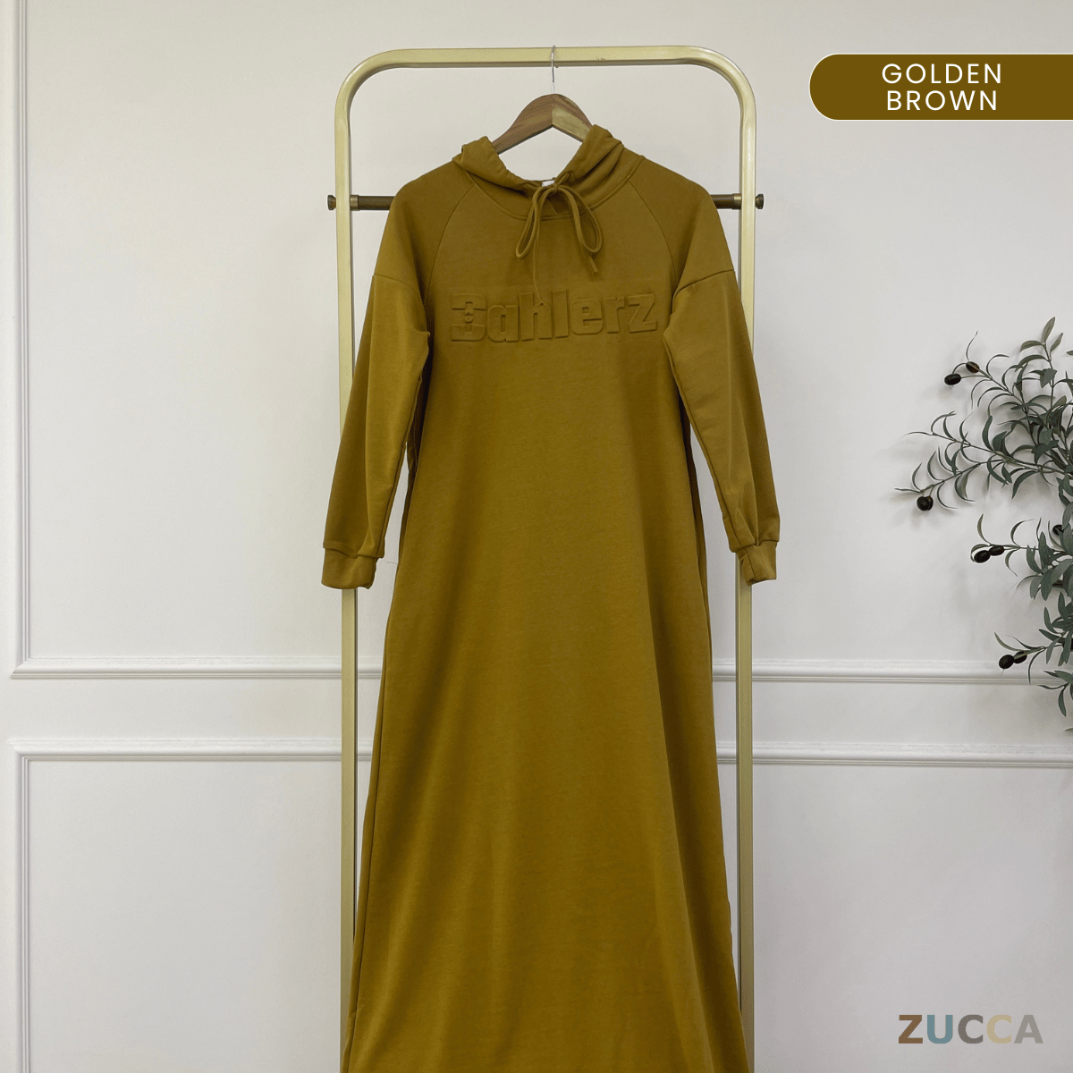 ZUCCA NAURA HOODIE DRESS - MA086 TOP