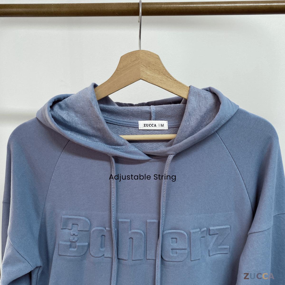 ZUCCA NAURA HOODIE DRESS - MA086 TOP