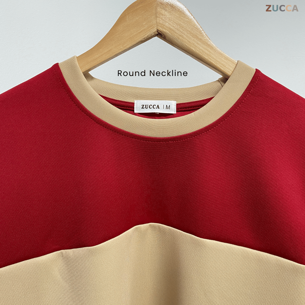 ZUCCA ELINA DUAL TONE SWEATSHIRT - MA087