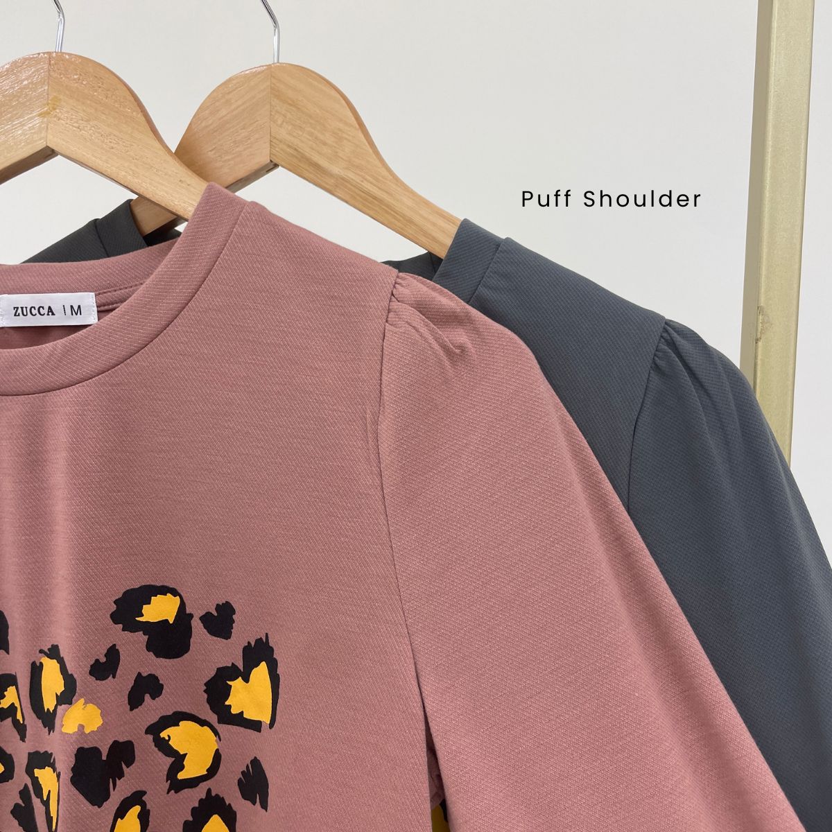 ZUCCA RAFAELA PRINTED KASUAL T-SHIRT PEREMPUAN - MA093