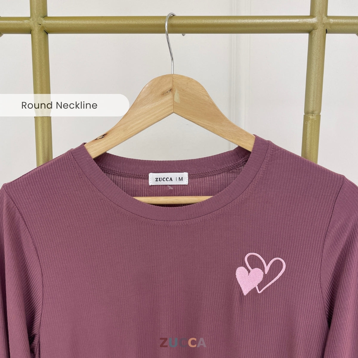 ZUCCA ARISA KASUAL LENGAN PANJANG SWEATSHIRT-MA094