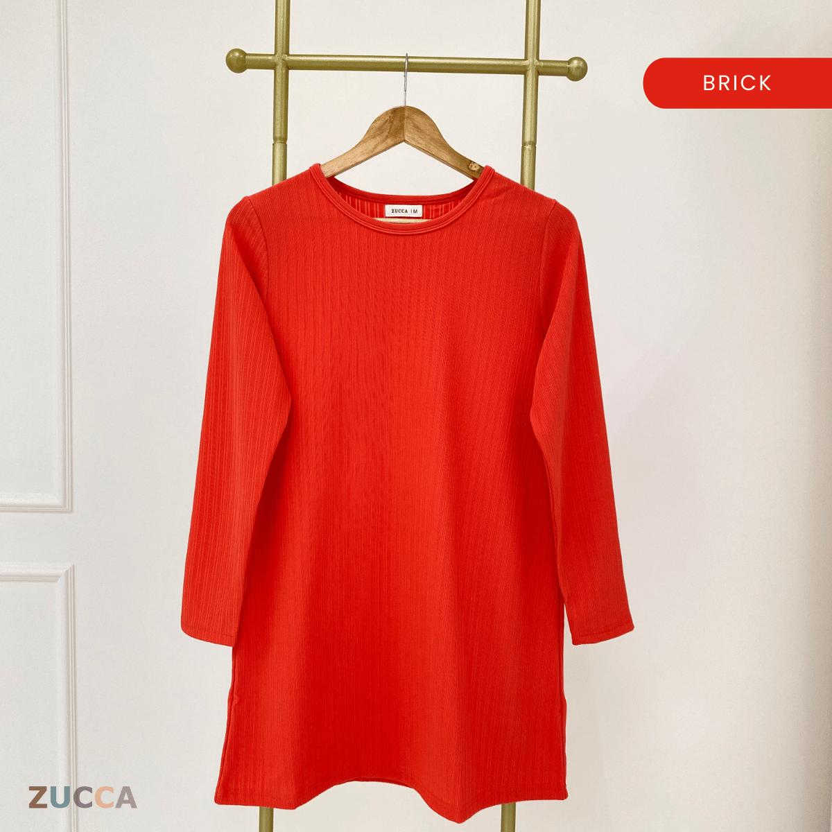ZUCCA QAISARA KASUAL TUNIC BLOUSE -MA097