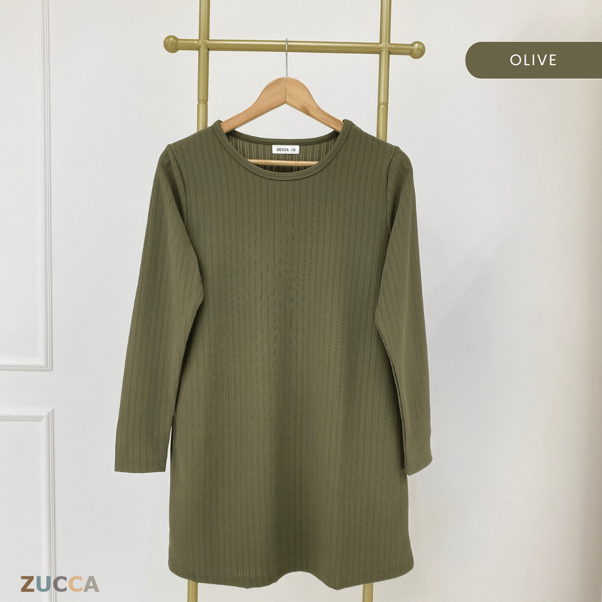 ZUCCA QAISARA KASUAL TUNIC BLOUSE -MA097