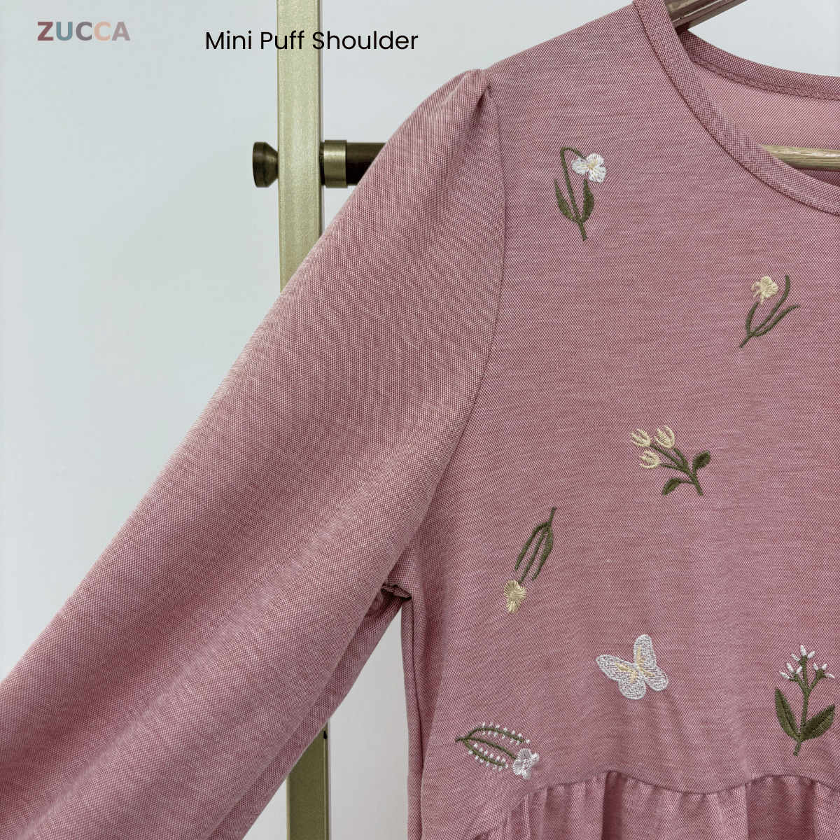 ZUCCA ARLIZA DOLLY BLOUSE PEREMPUAN EMBROIDERED FLOWER - MA101