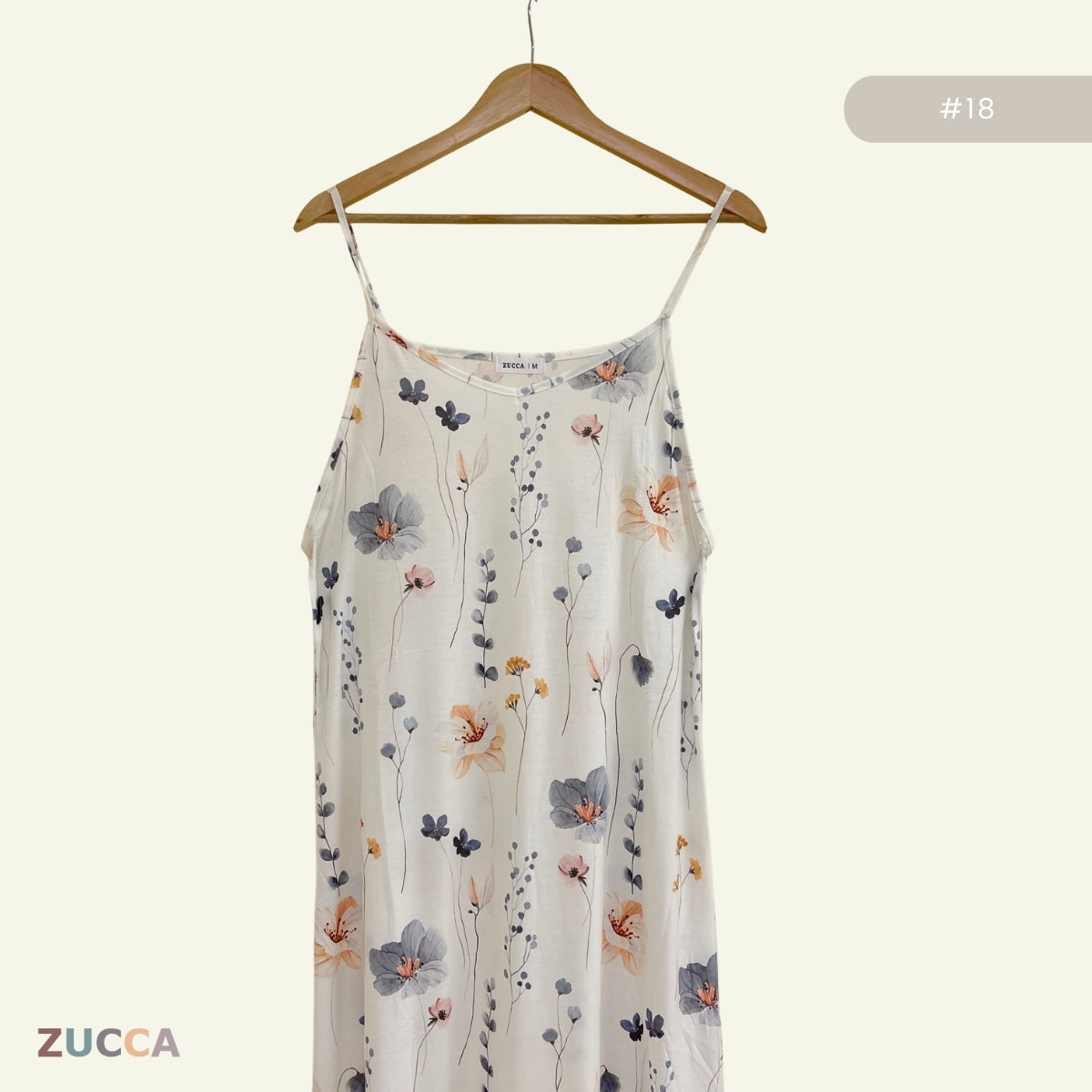 ZUCCA KATE STRING LONG DRESS PEREMPUAN SLEEVLESS - MA102