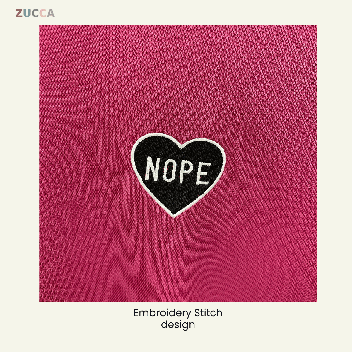 ZUCCA ADRIANA WOMEN KASUAL SHIRT EMBROIDERED STITCH - MA107