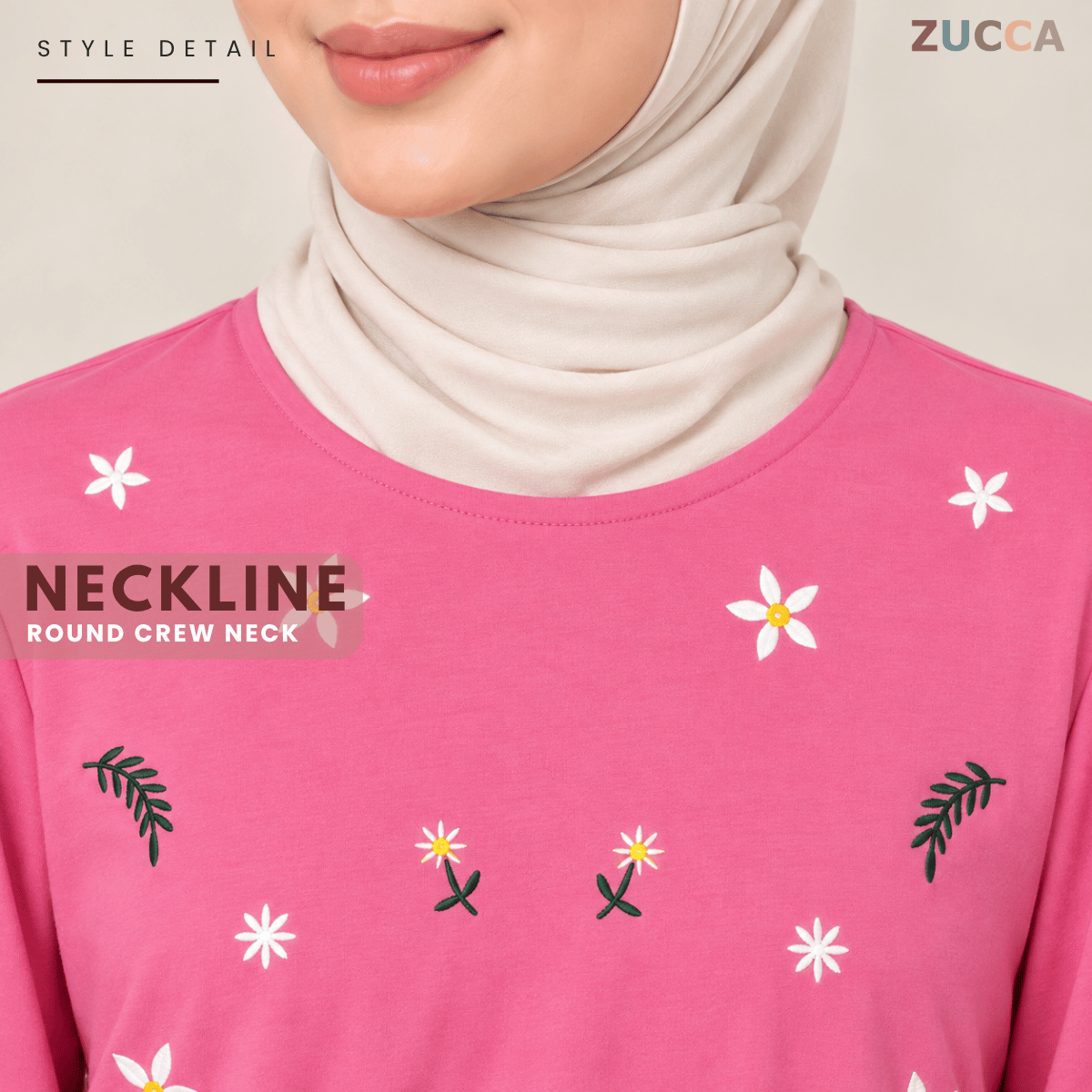 ZUCCA SYAWANI WOMEN KASUAL DOLLY BLOUSE LONG SLEEVE - MA119