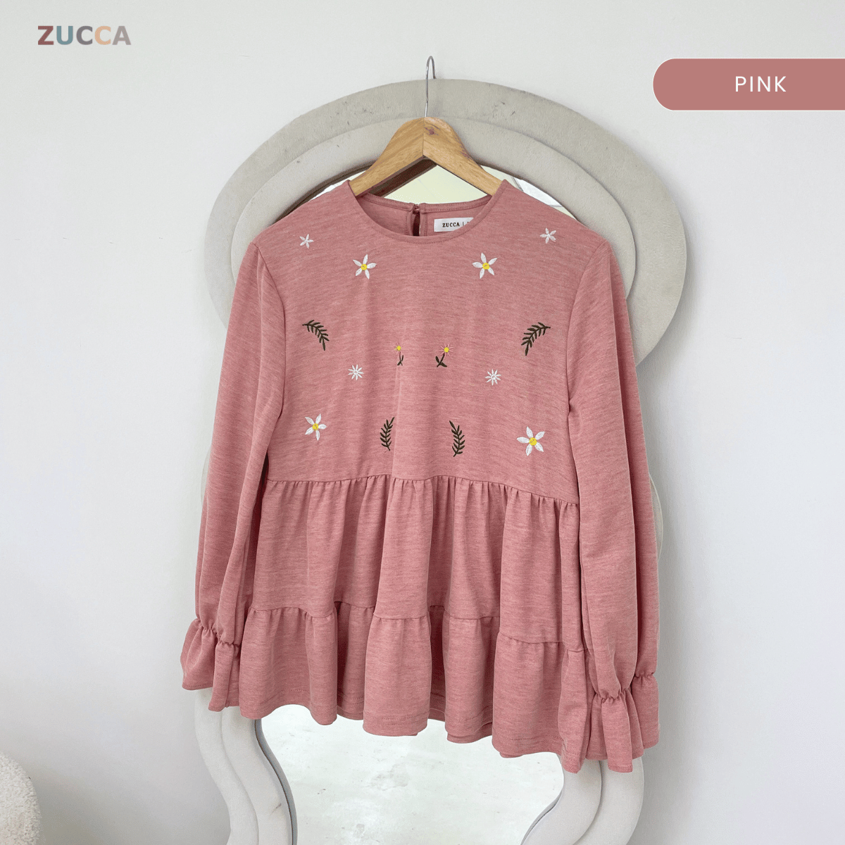 ZUCCA SYAWANI WOMEN KASUAL DOLLY BLOUSE LONG SLEEVE - MA119