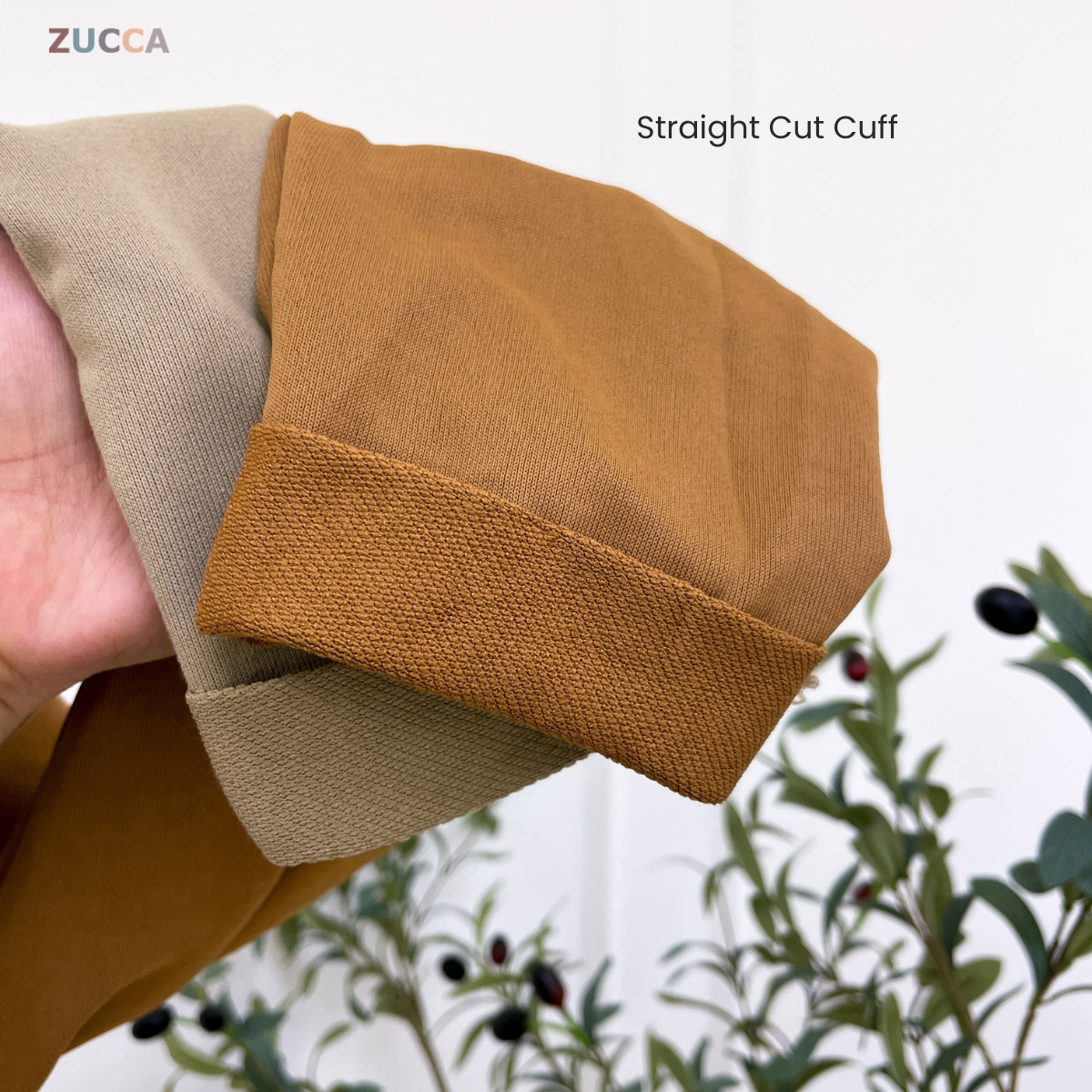 ZUCCA MURNI URBAN GRAPHIC TEE PEREMPUAN KASUAL SHIRT LONG SLEEVE - MA120