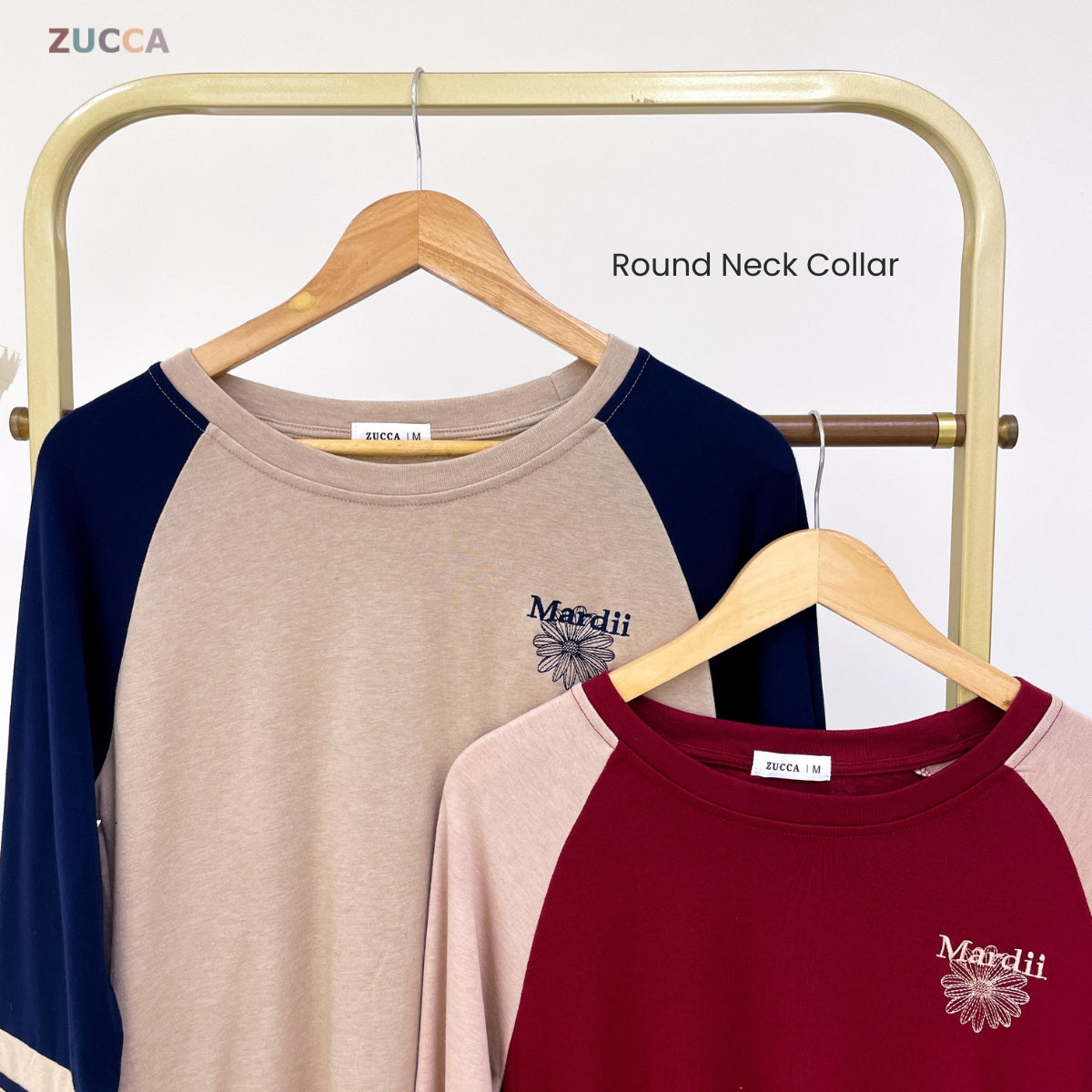 ZUCCA MARDIAH WOMEN KASUAL SHIRT DUA TONE COLOUR - MA123