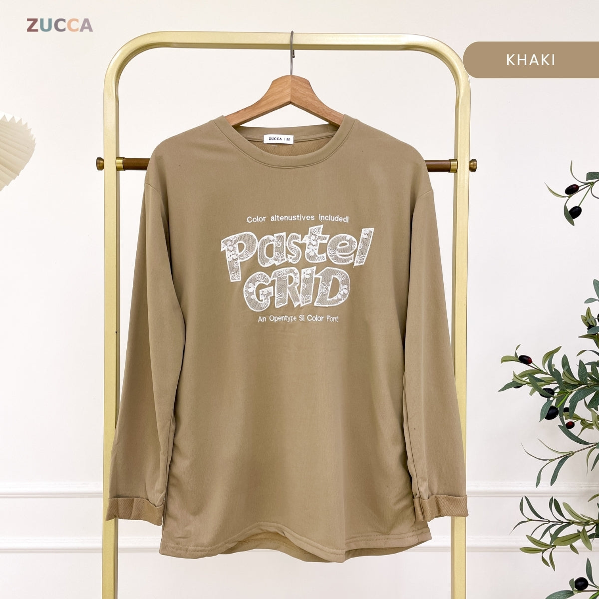 ZUCCA ASHLEY WOMEN GRAPHIC SHIRT LONG SLEEVE - MA124
