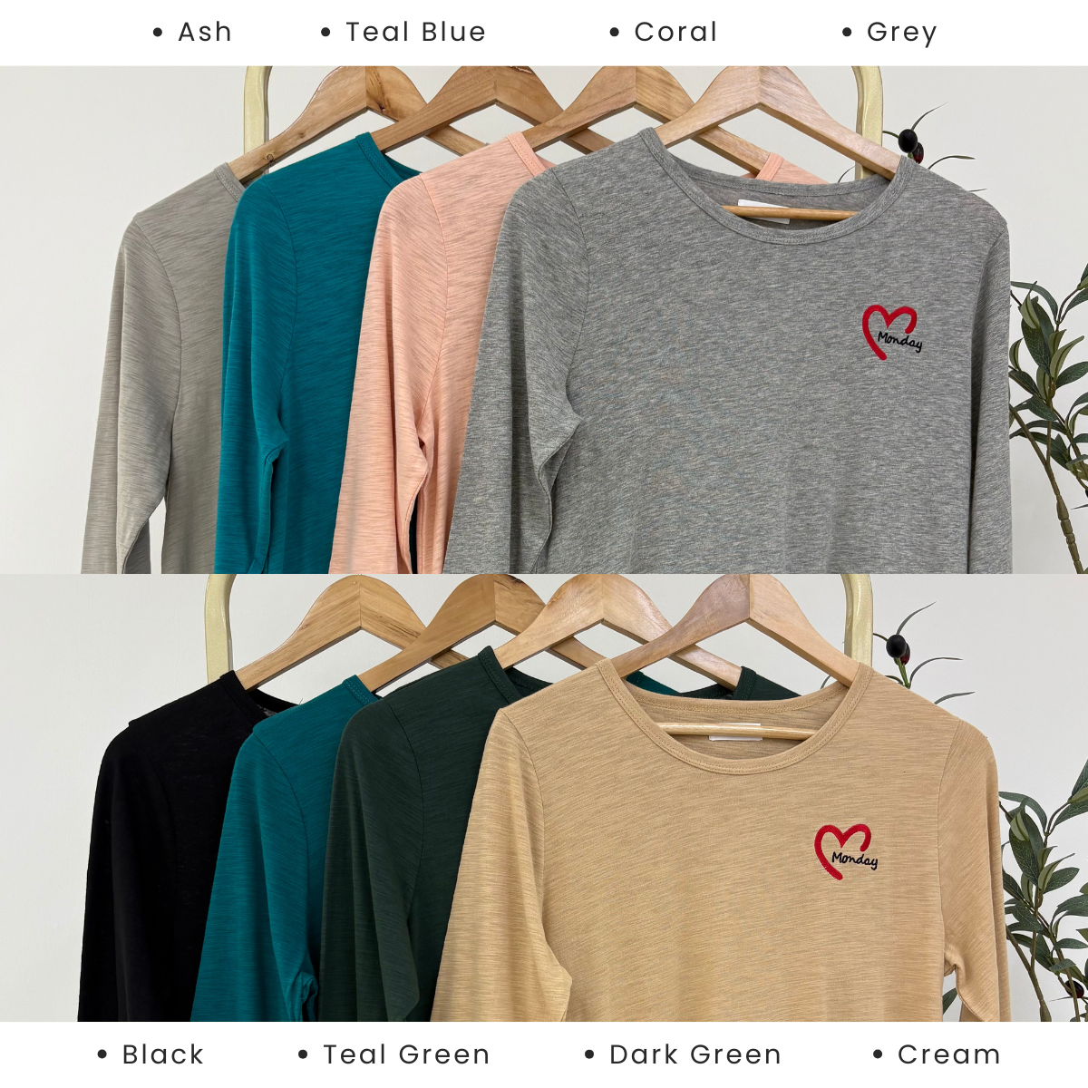 ZUCCA MARIAM RELAXED HEARTWEAR LONG TEE