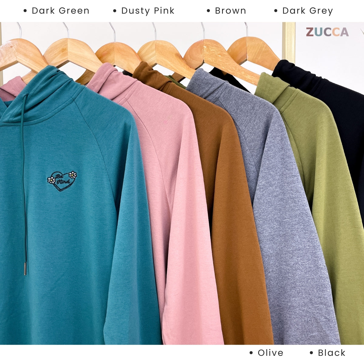 ZUCCA EVELYN WOMEN KASUAL SWEATSHIRT WITH HOOD - MA131