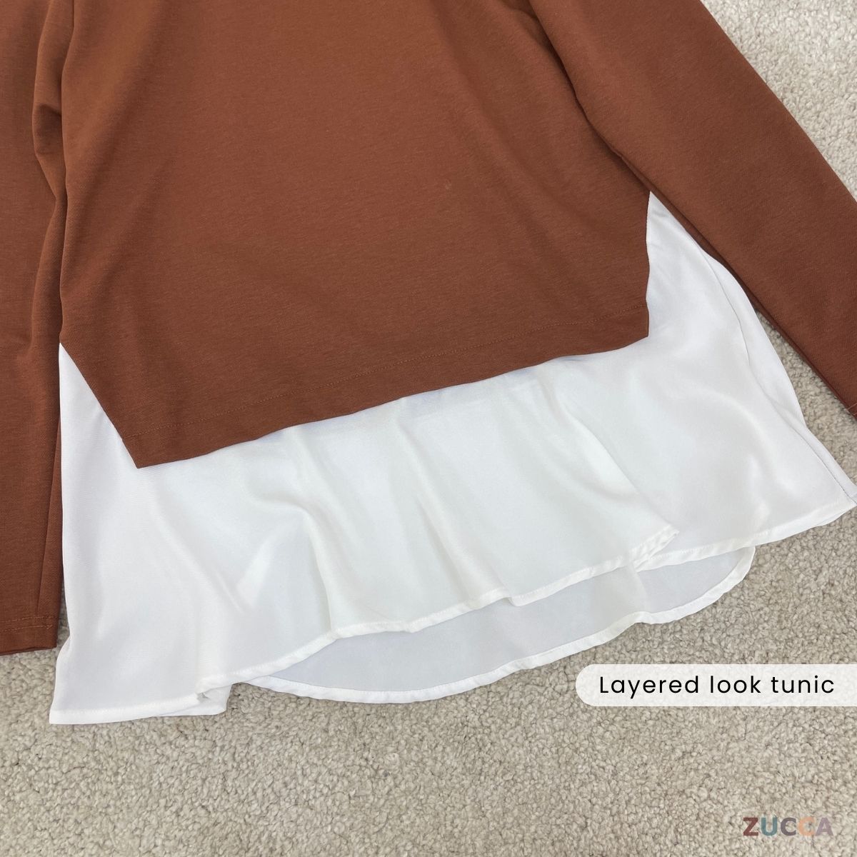 ZUCCA SUZY WOMEN KASUAL BLOUSE LONG SLEEVE - MA137