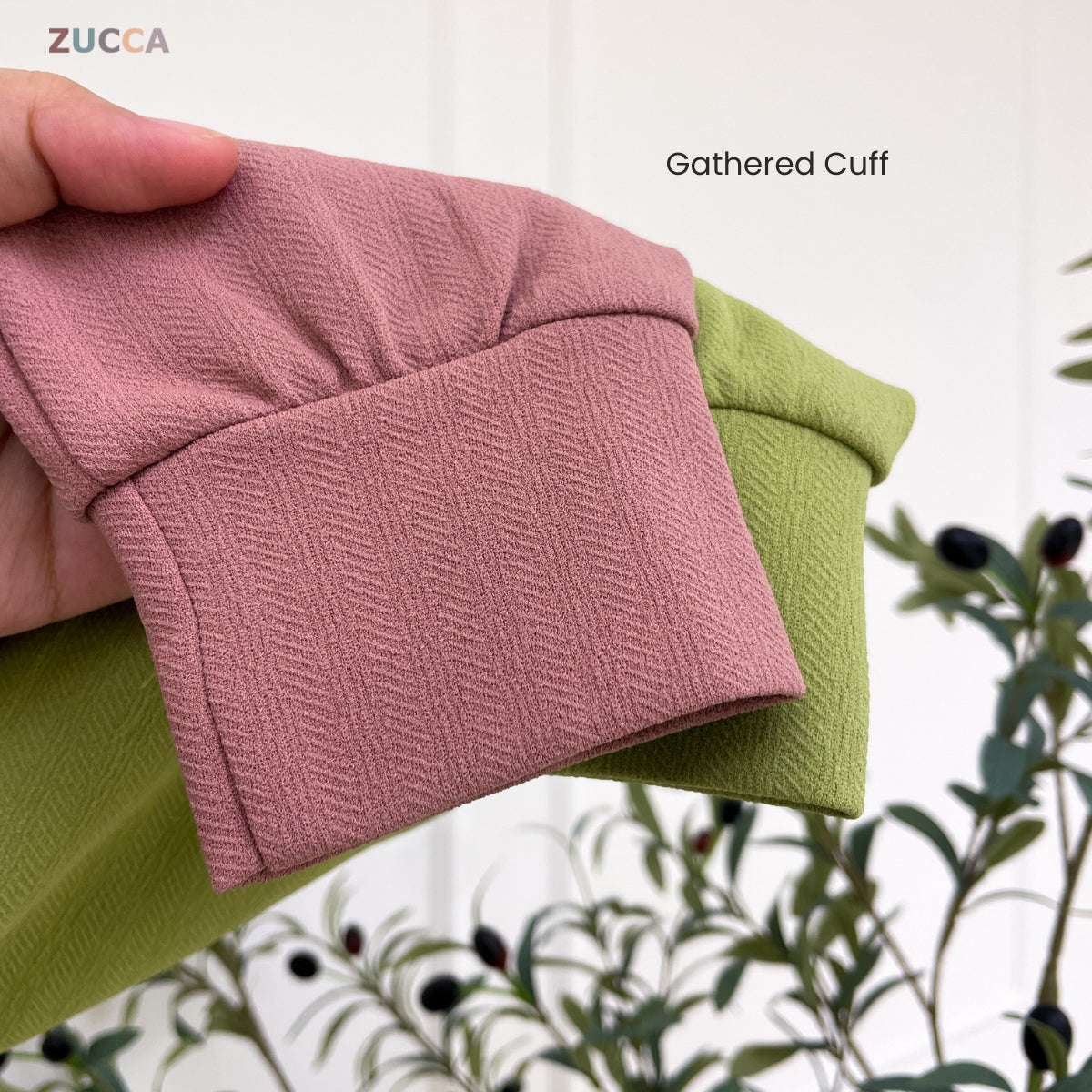 ZUCCA REYNA MODEST PLAIN LONG BLOUSE - MA139