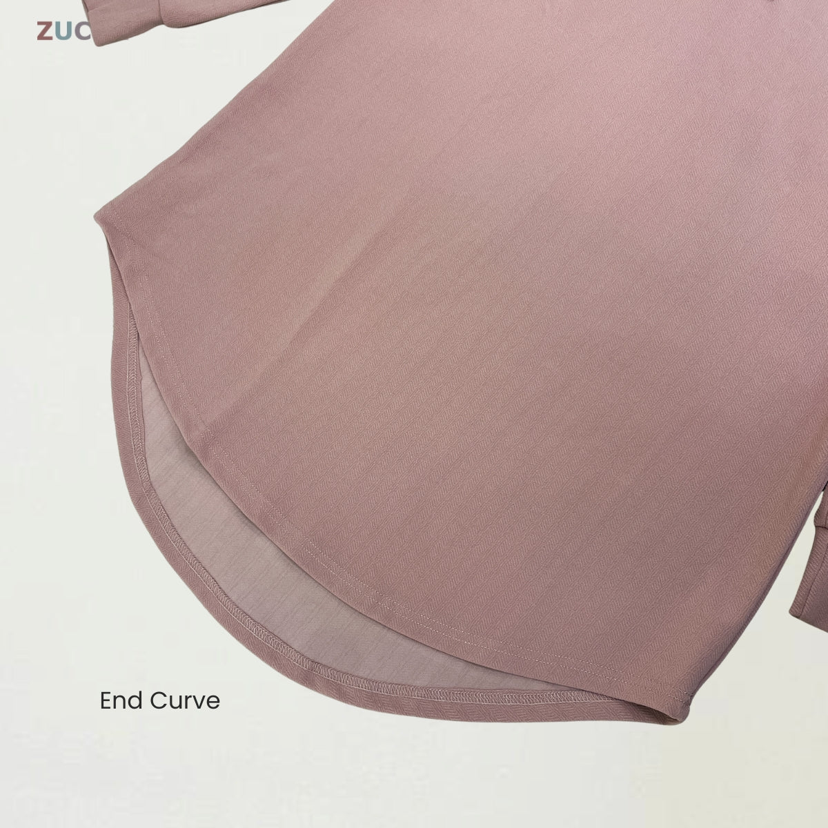 ZUCCA REYNA MODEST PLAIN LONG BLOUSE - MA139