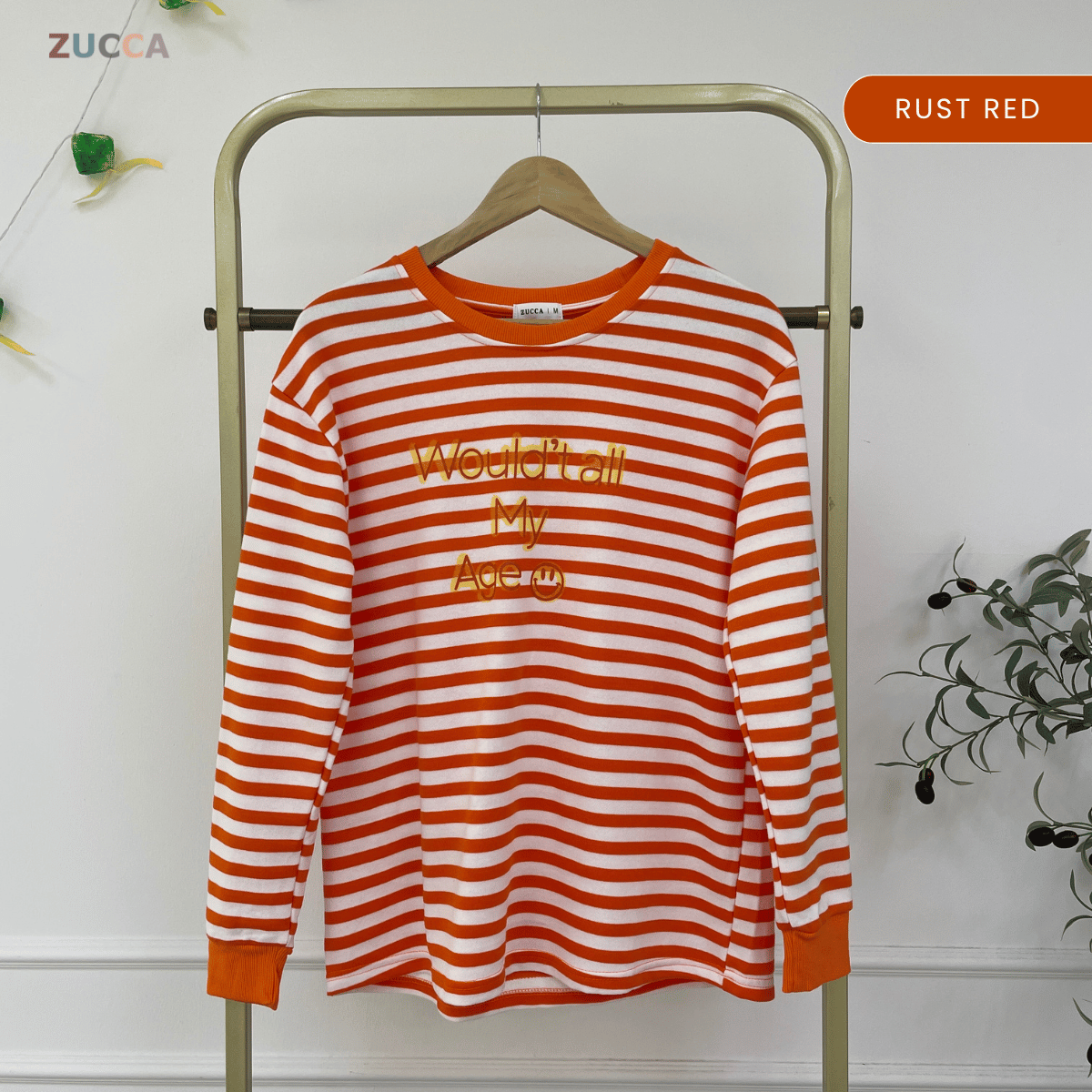 ZUCCA AVERY KASUAL WOMEN STRIPE T-SHIRT LONG SLEEVE - MA144