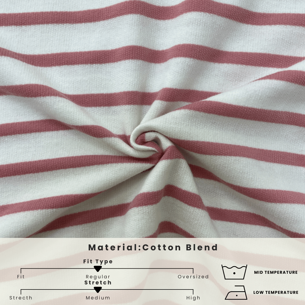 ZUCCA SUFIA CLASSIC STRIPE LONG SLEEVE - MA145 (GN230)