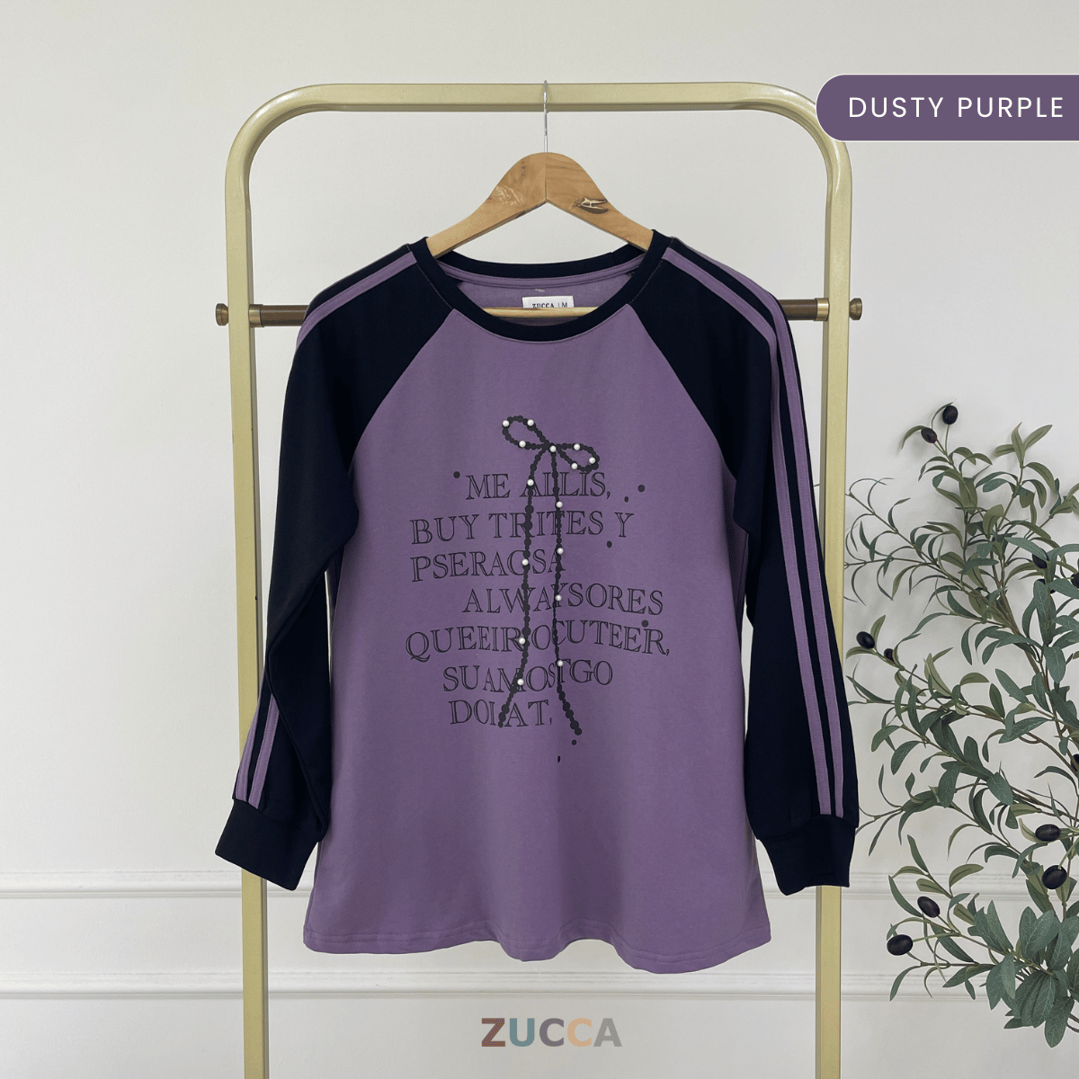 ZUCCA ROWAN KASUAL WOMEN GRAPHIC T-SHIRT LONG SLEEVE - MA146