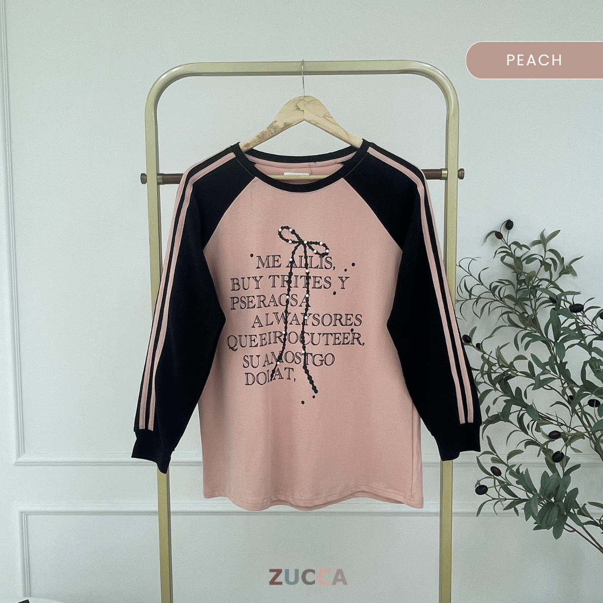 ZUCCA ROWAN KASUAL WOMEN GRAPHIC T-SHIRT LONG SLEEVE - MA146
