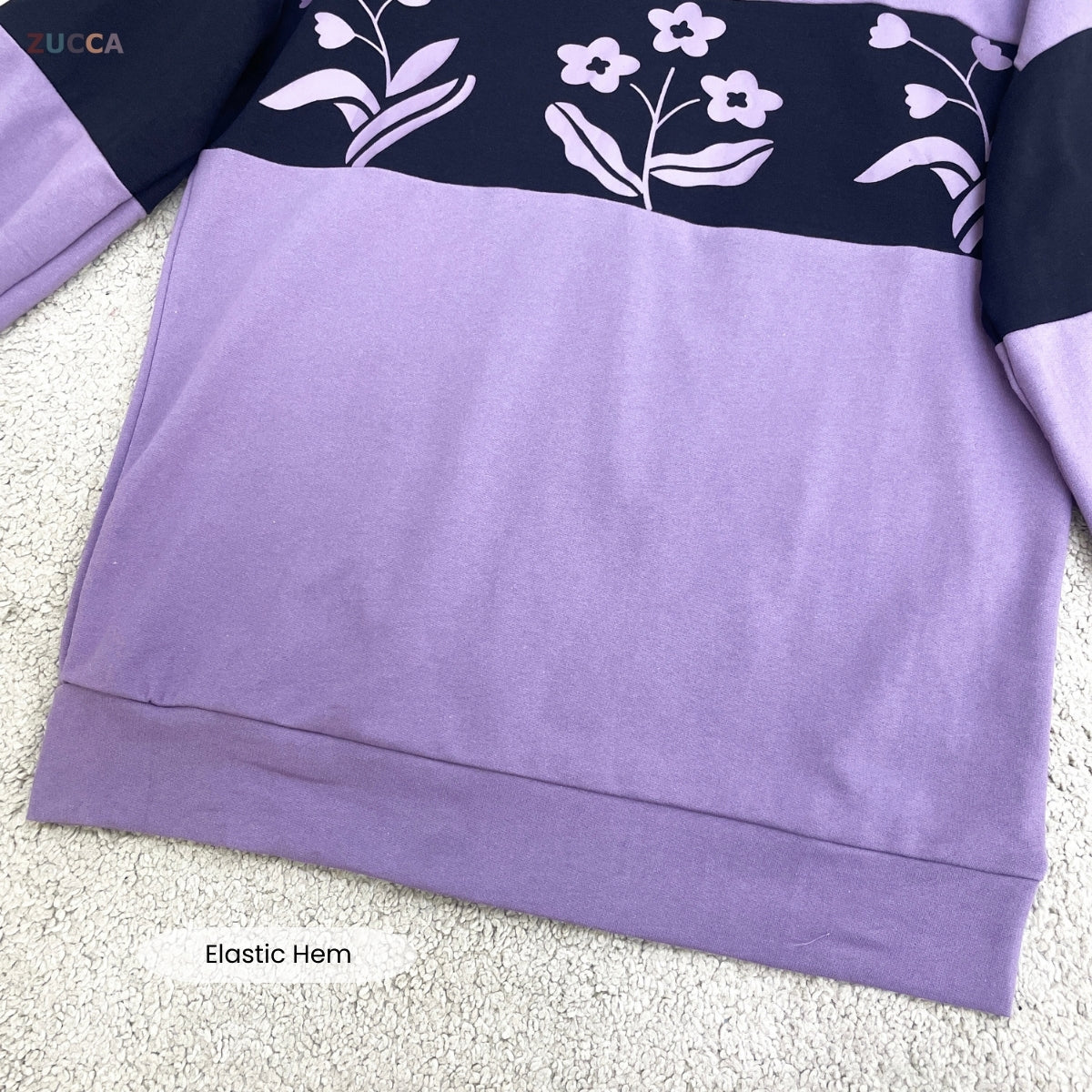 ZUCCA ROZIANA KASUAL WOMEN SHIRT WITH FLORAL PRINTED - MA147