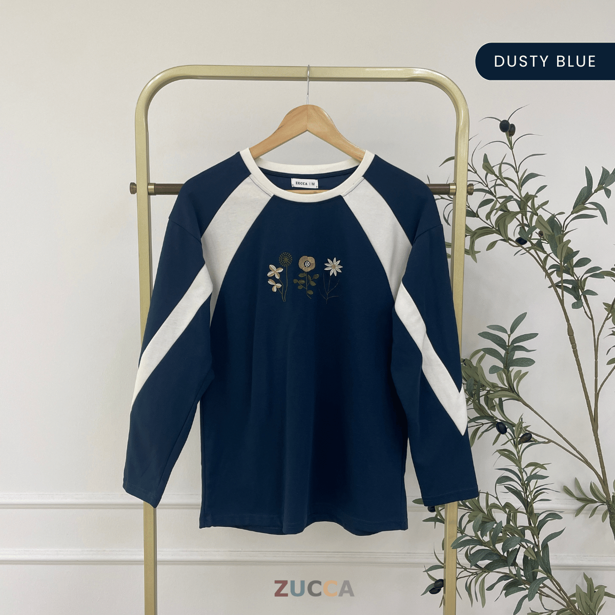 ZUCCA MIYA KASUAL WOMEN GRAPHIC T-SHIRT LONG SLEEVE - MA149