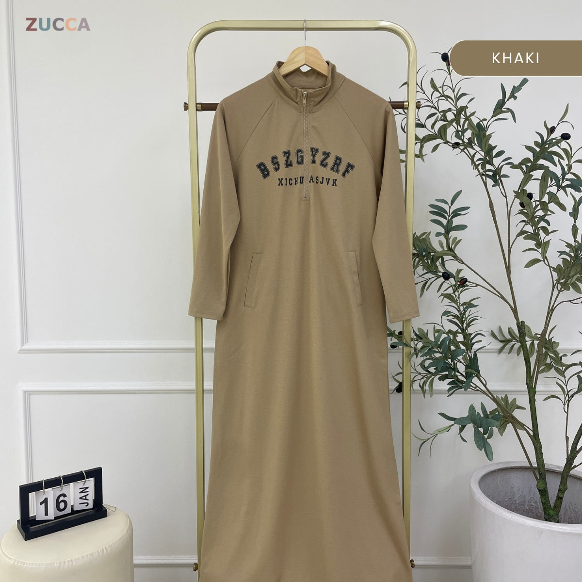 ZUCCA ZILA EFFORTLESS SILHOUETTE LONG DRESS - MA152