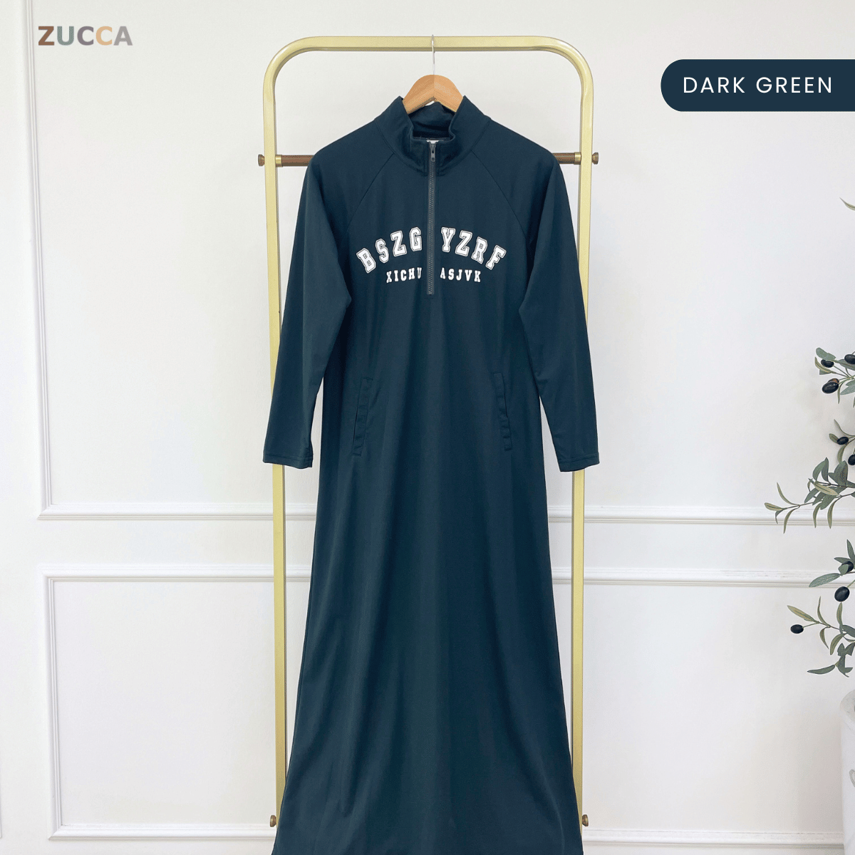 ZUCCA ZILA EFFORTLESS SILHOUETTE LONG DRESS - MA152
