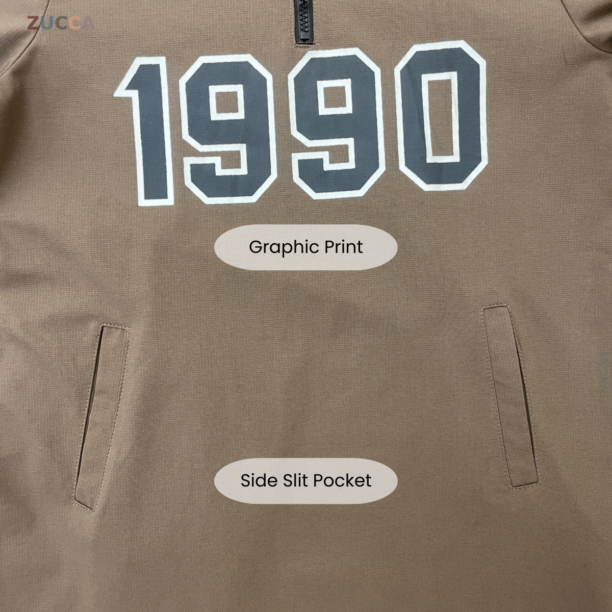 ZUCCA MAYA RELAXED CLASSIC MODEST LONG DRESS - MA153