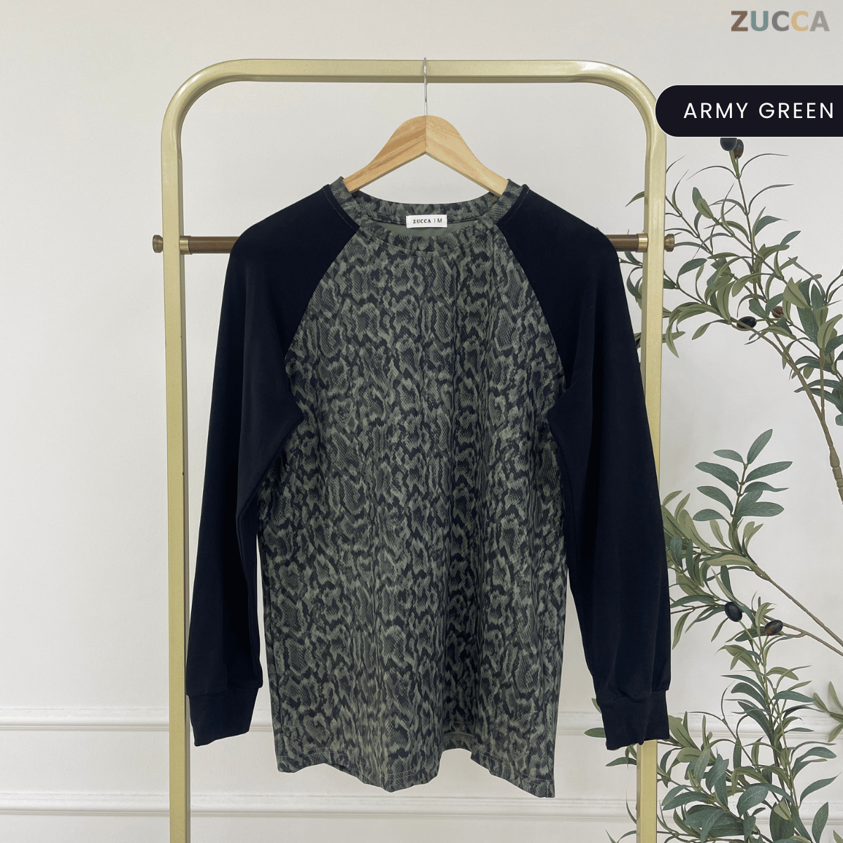 ZUCCA ZELIA KASUAL WOMEN SWEATSHIRT LONG SLEEVE - MA156