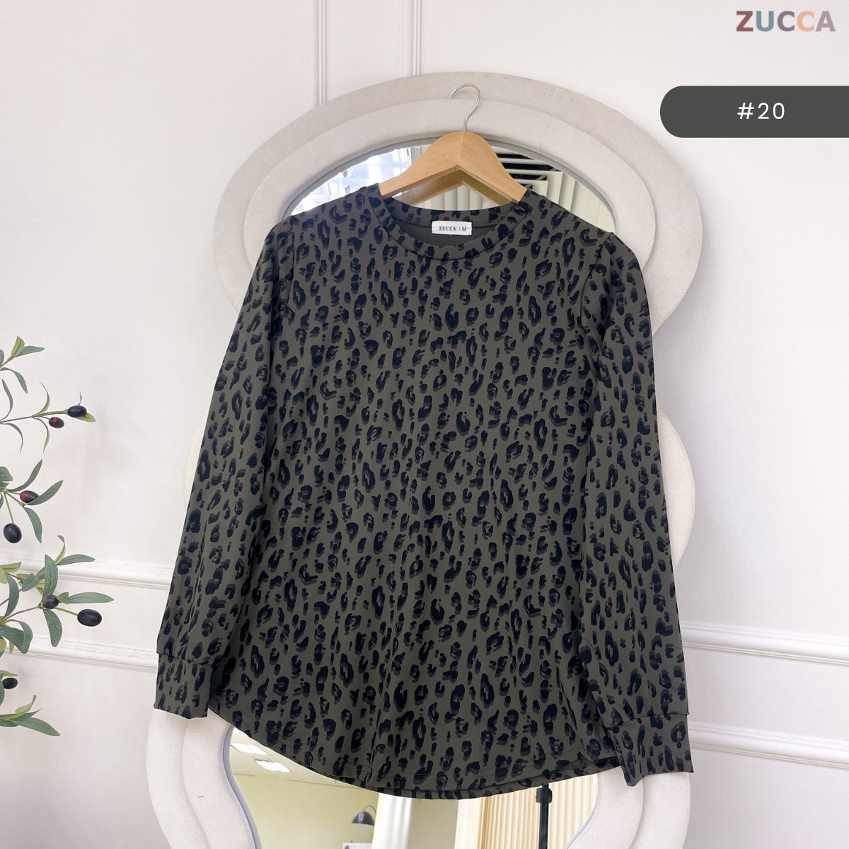 ZUCCA ZELIA KASUAL WOMEN SWEATSHIRT LONG SLEEVE - MA156