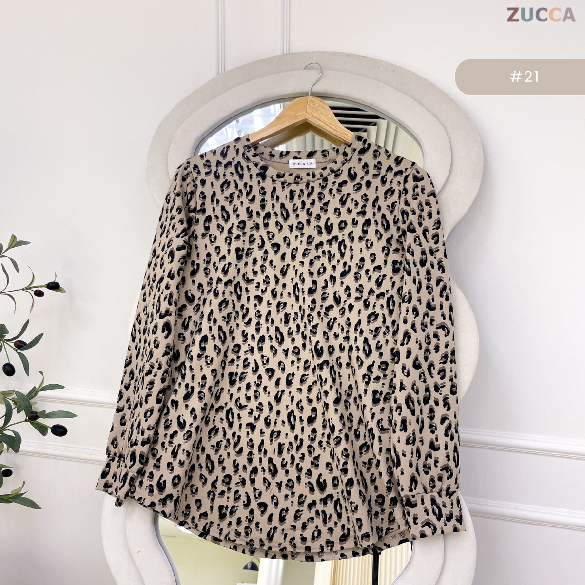 ZUCCA ZELIA KASUAL WOMEN SWEATSHIRT LONG SLEEVE - MA156