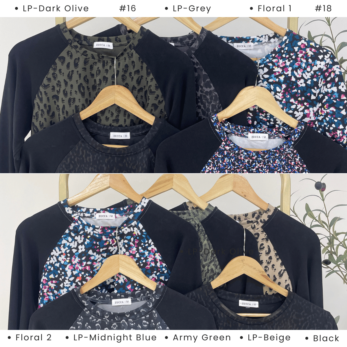 ZUCCA ZELIA KASUAL WOMEN SWEATSHIRT LONG SLEEVE - MA156