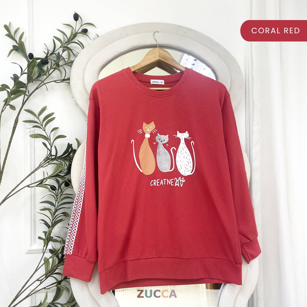 ZUCCA MILLY WOMEN KASUAL GRAPHIC PRINTED SHIRT LONG SLEEVE - MA158