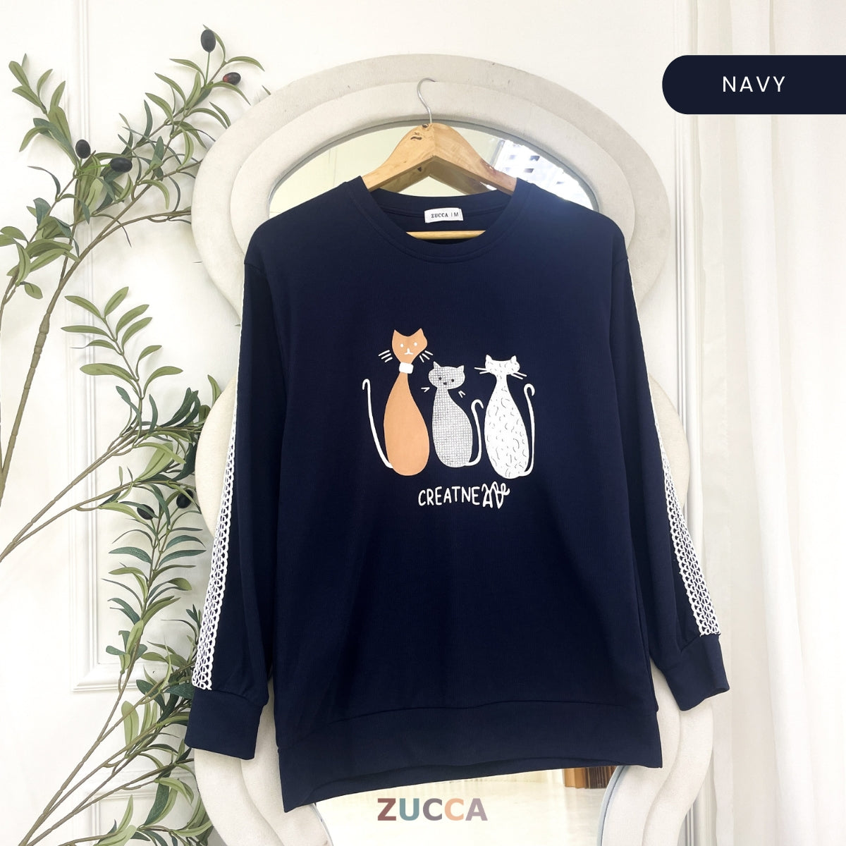 ZUCCA MILLY WOMEN KASUAL GRAPHIC PRINTED SHIRT LONG SLEEVE - MA158