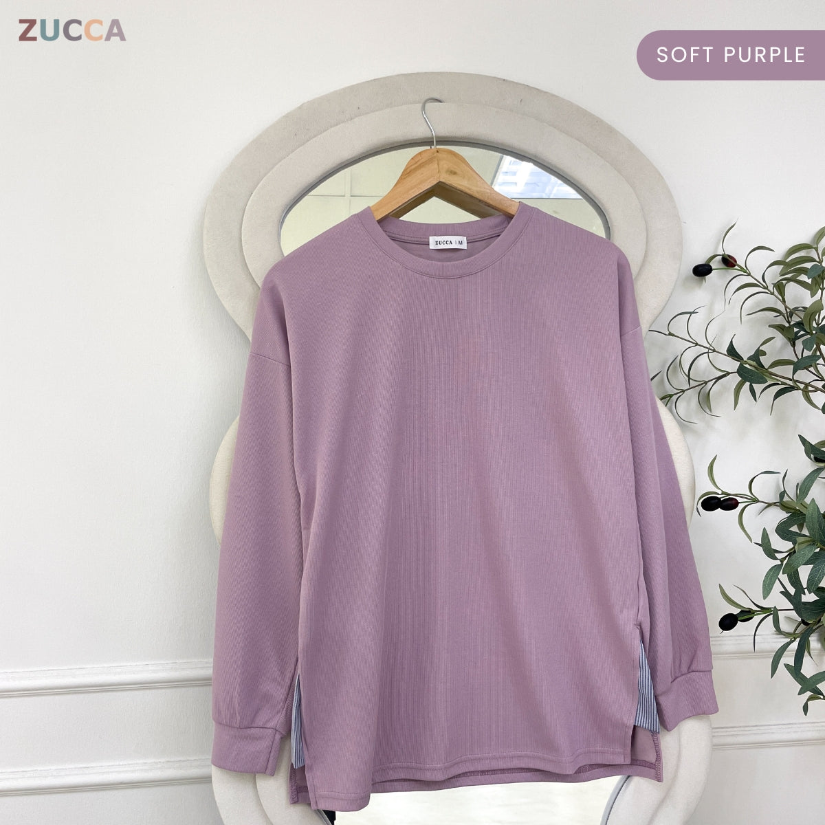 ZUCCA TALEA KASUAL WOMEN PLAIN SHIRT LONG SLEEVE - MA159