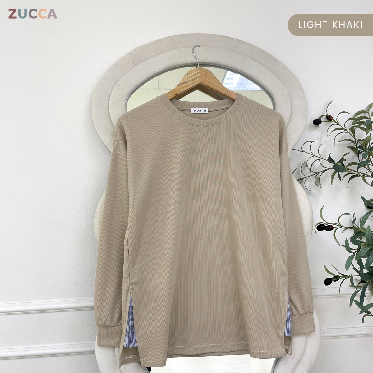 ZUCCA TALEA KASUAL WOMEN PLAIN SHIRT LONG SLEEVE - MA159