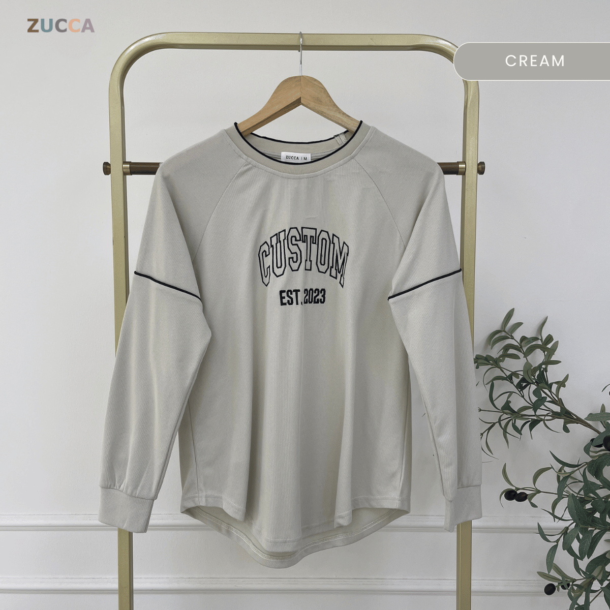 ZUCCA JESSICA CLASSIC CUSTOM EMBROIDERED LONGSLEEVE - MA161