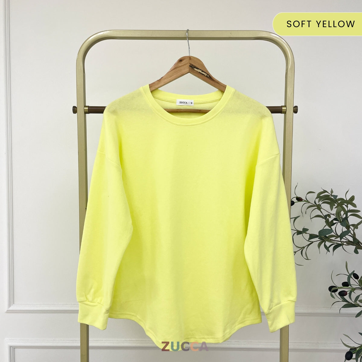 ZUCCA DARLIA KASUAL WOMEN PLAIN OVERSIZE SHIRT LONG SLEEVE - MA163