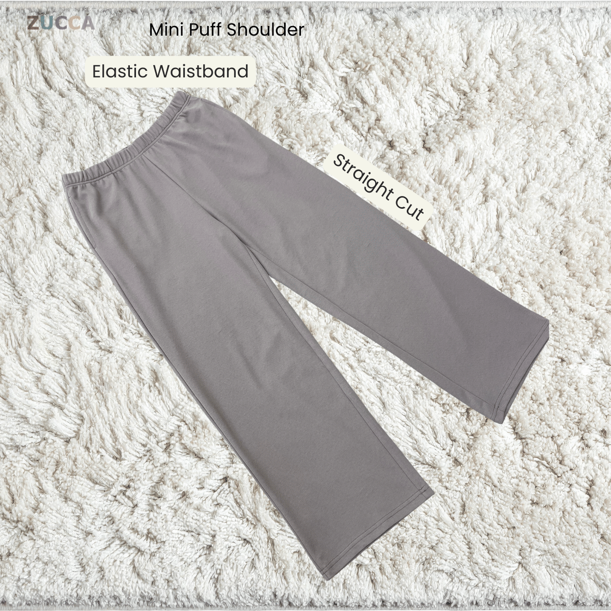 ZUCCA NARISSA TRENDY DAILY COLOURBLOCK MODEST SET - MA165