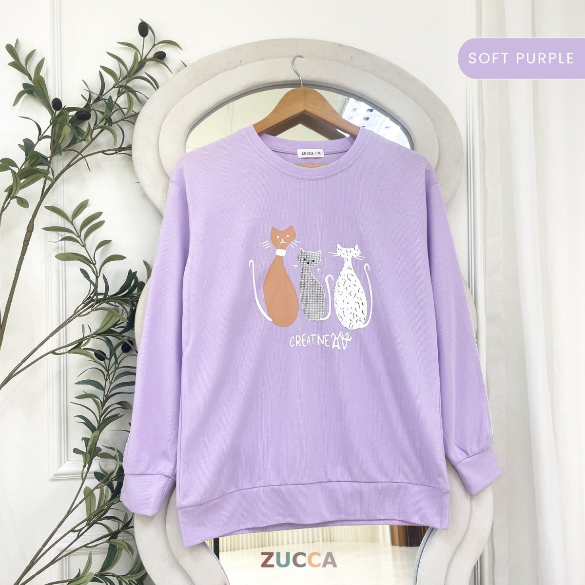 ZUCCA MILLY WOMEN KASUAL GRAPHIC PRINTED SHIRT LONG SLEEVE - MA158
