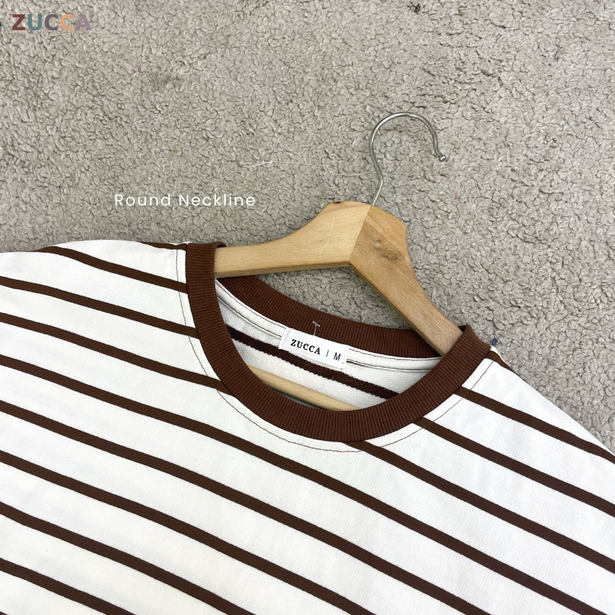 ZUCCA AZUNA KASUAL WOMEN STRIPE LONG SLEEVE - MA172