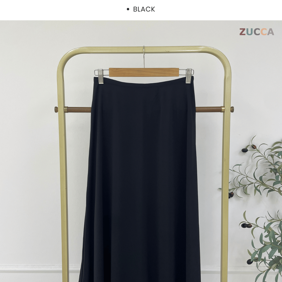 ZUCCA FAZINA FLOWY A-LINE SKIRT MODEST WEAR ESSENTIAL - MA175