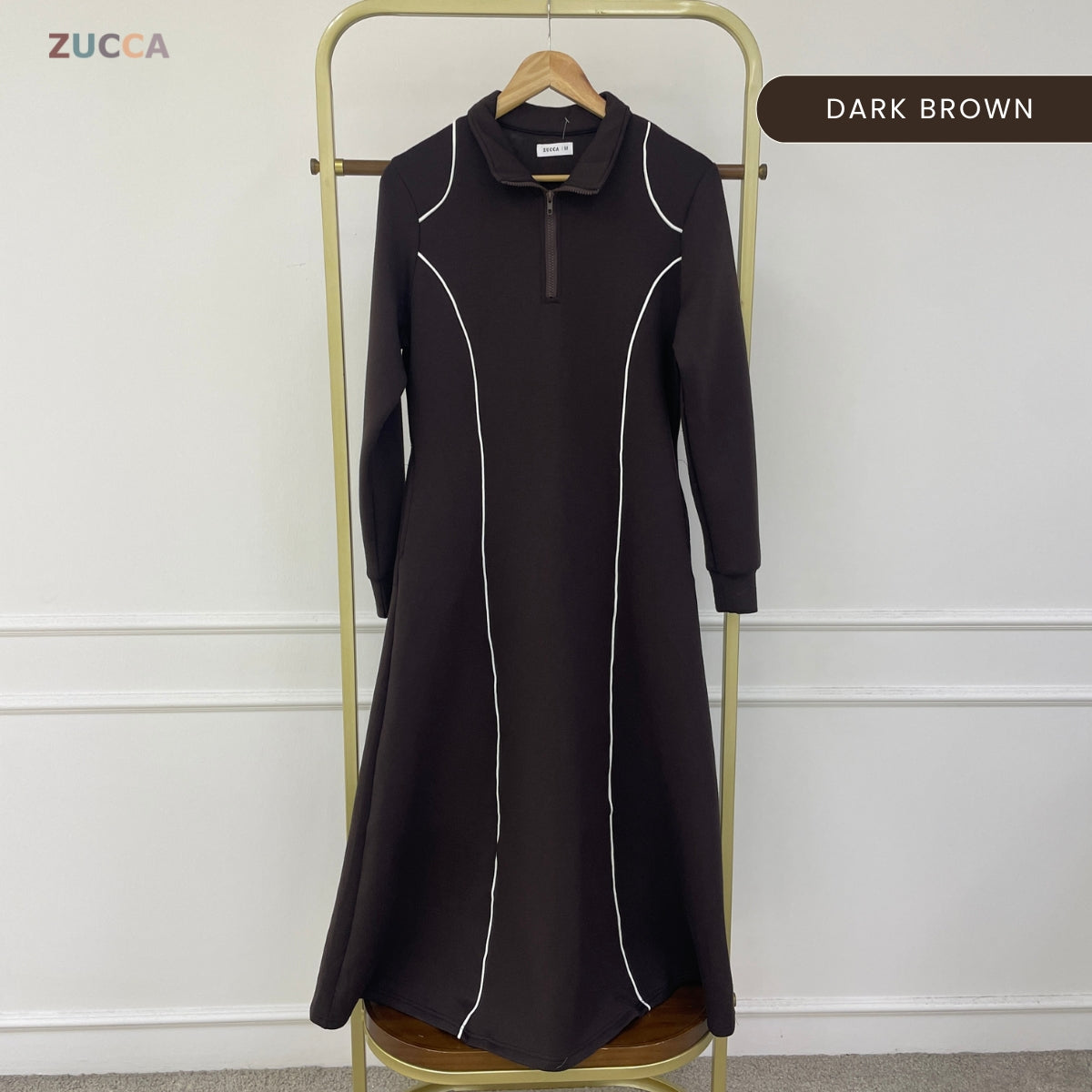 ZUCCA CINDY SPORTY CONTOUR MODEST  DRESS – MA178