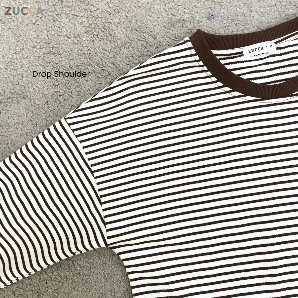 ZUCCA GRACE WOMEN KASUAL STRIPE SHIRT LONG SLEEVE - MA166
