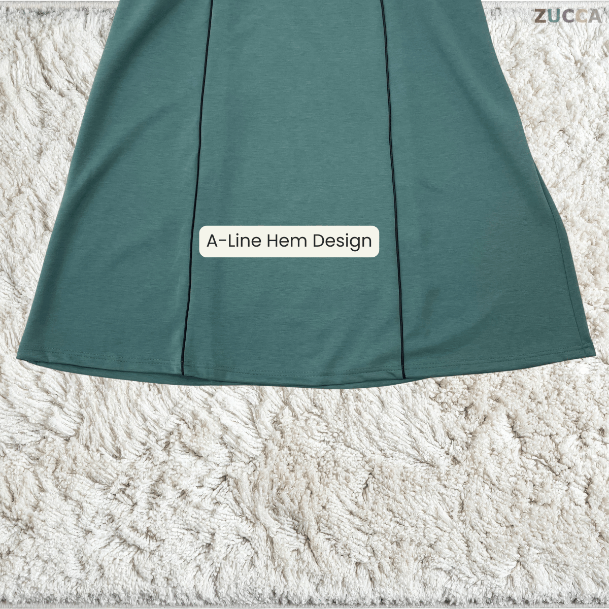 ZUCCA CINDY SPORTY CONTOUR MODEST  DRESS – MA178