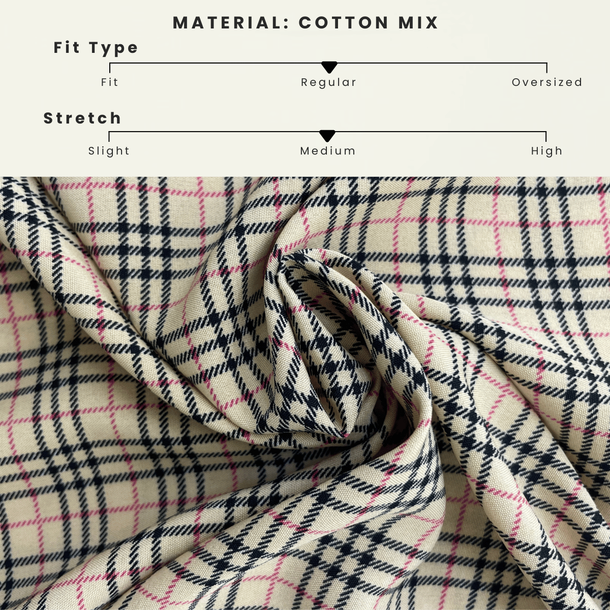 ZUCCA SUZIE CLASSIC HERITAGE PLAID MODEST TOP - MA187